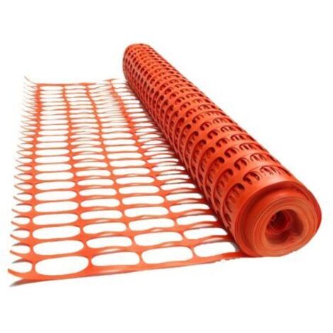 Malla Balizamiento 90gr. Naranja 1x50 m (Faura)