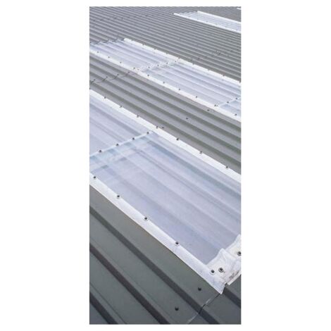 ROLLO DE POLICARBONATO COMPACTO TRANSPARENTE CRISTAL 1,25 X 15 METROS