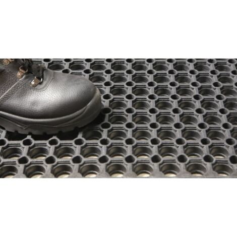 suelo Alveolar de goma 91,5 Cm X 91,5 Cm ( Espesor 16 Mm) CALIDAD SUPERIOR