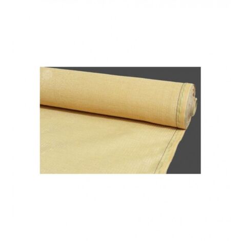 MALLA DE SOMBREO BEIGE ROLLO 1X 25 METROS LINEALES