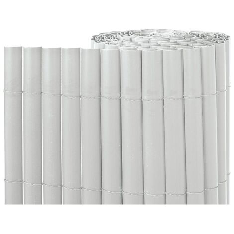 CAÑIZO DE PVC SIMPLE CARA BLANCO 900 GRAMOS, ROLLO DE 2X5 METROS