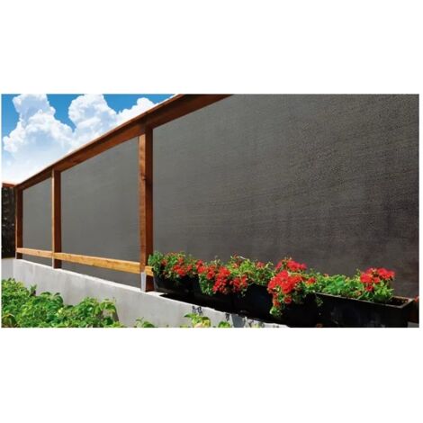 MALLA MARRON DE FABRICACION EUROPEA PREMIUM ( 100% OCULTACION ) 230GR/M2, ROLLO 1.5X50 (1/3)