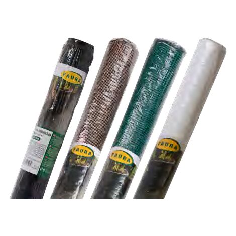 MALLA ANTIHIERBA 100 GR MARRON, ROLLO DE 1,5X10 METROS ( FABRICACION EUROPEA )