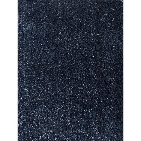 IBEROGARDEN CESPED ARTIFICIAL NEGRO ROLLO 2X20 METROS ALTURA 10mm DECORACION PARQUES Y JARDINES DISTINTOS COLORES Y MEDIDAS