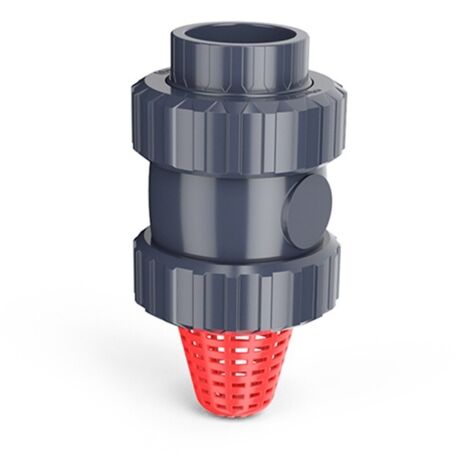 IBEROGARDEN  valvula de pie de PVC con rejilla 32 mm