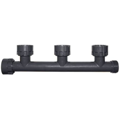 IBEROGARDEN COLECTOR PVC SERIE PROFESIONAL DE 3 SALIDAS