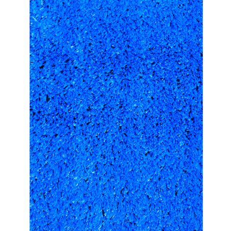 IBEROGARDEN CESPED ARTIFICIAL AZUL ROLLO 2X10 METROS ALTURA 10mm DECORACION PARQUES Y JARDINES DISTINTOS COLORES Y MEDIDAS