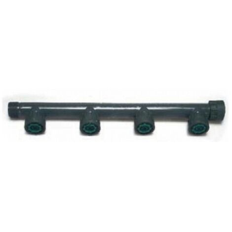 IBEROGARDEN COLECTOR PVC SERIE PROFESIONAL DE 4 SALIDAS