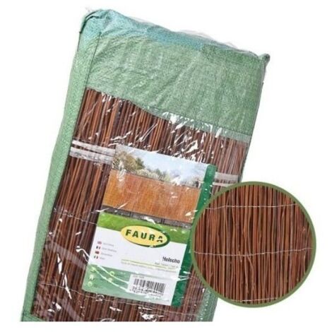 Faura - Mimbre Helecho Oriental - Tejido  Mimbre para cerramiento de Jardín  1,5x5m -   1,5x5m -