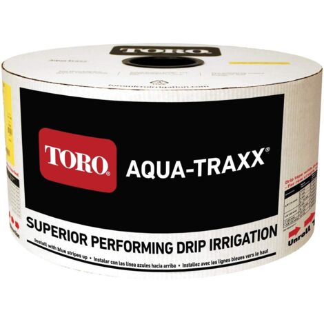 Cinta de riego Aquatraxx 8000 galgasDistancia 20 Cm entre goteros Rollo de 2500 Metros