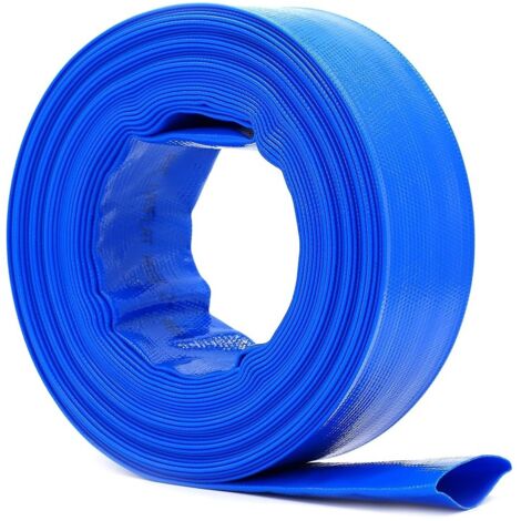 Manguera Plana azul Reforzada  Arin Flat  Para Conducciones Liquidos A Presión - DIAMETRO =  40 Mm