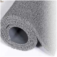FELPUDO DE RIZO SIN BASE COLOR GRIS 1,22 x 5 METRO