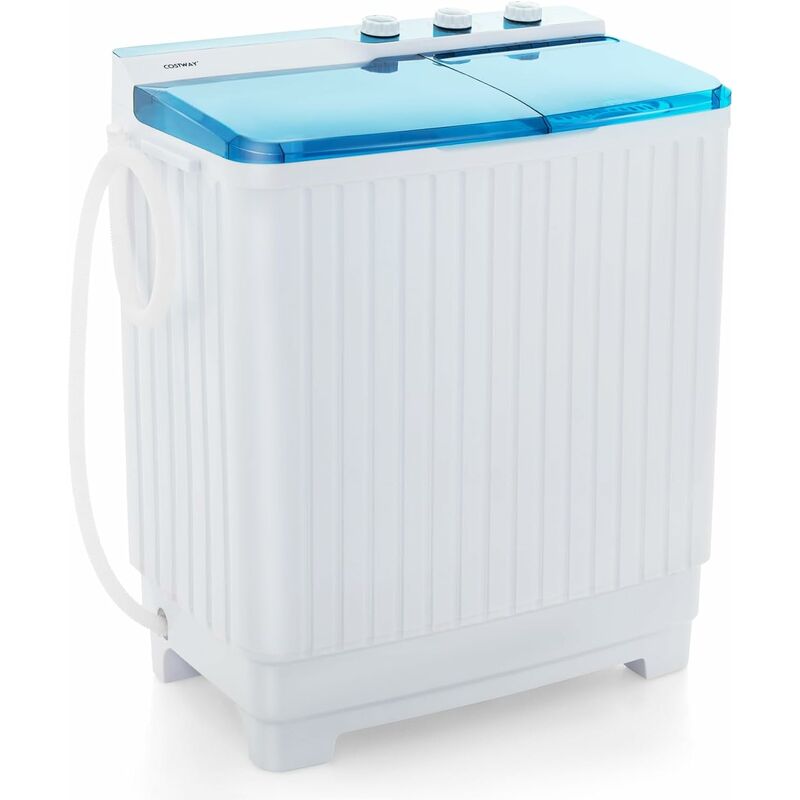 Mini Machine À laver linge 3kg Blanc-bleu B-produit