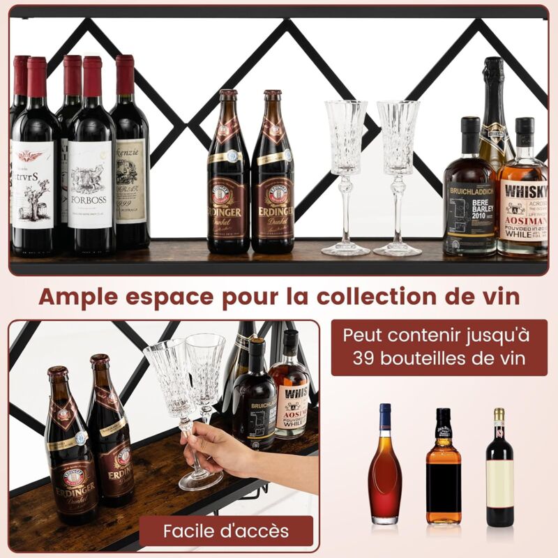 Porte-Bouteille De Vin | Cuisine Bar Vin Stands Racks