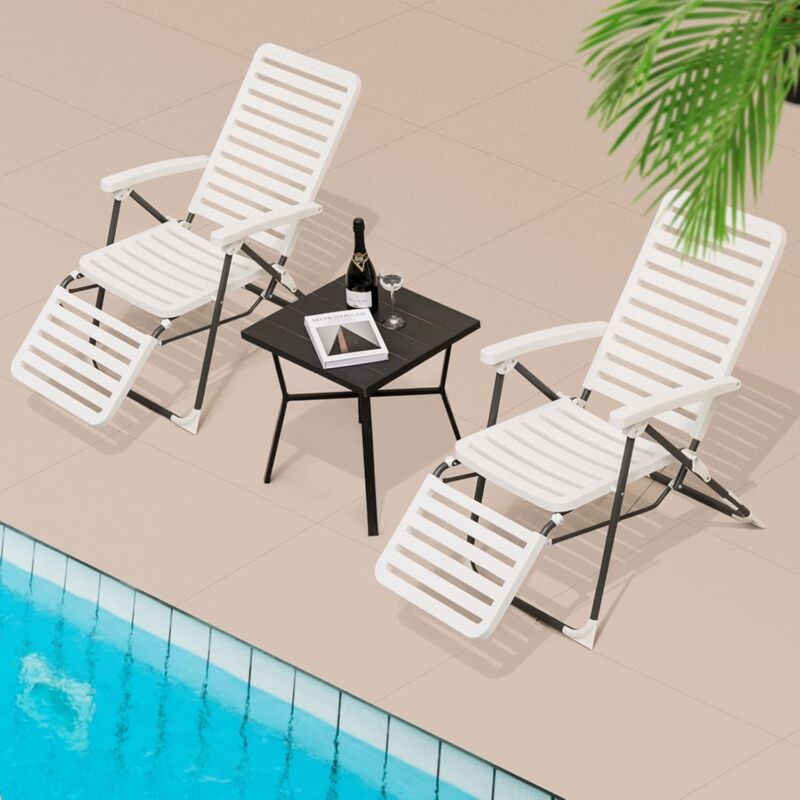 Chaise De Sol Pivotante HOMCOM - Rotation 360°, Dossier 5 Positions Réglable, Pliable - Pour Salon, Méditation, Lecture - Vert