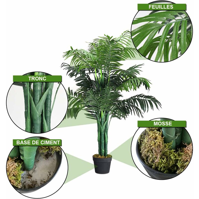 Plante artificielle en plastique en pot de 90cm, fausse plante en pot,  gazon vert, Fern lysimacha, décoration d'intérieur pour la maison -  AliExpress