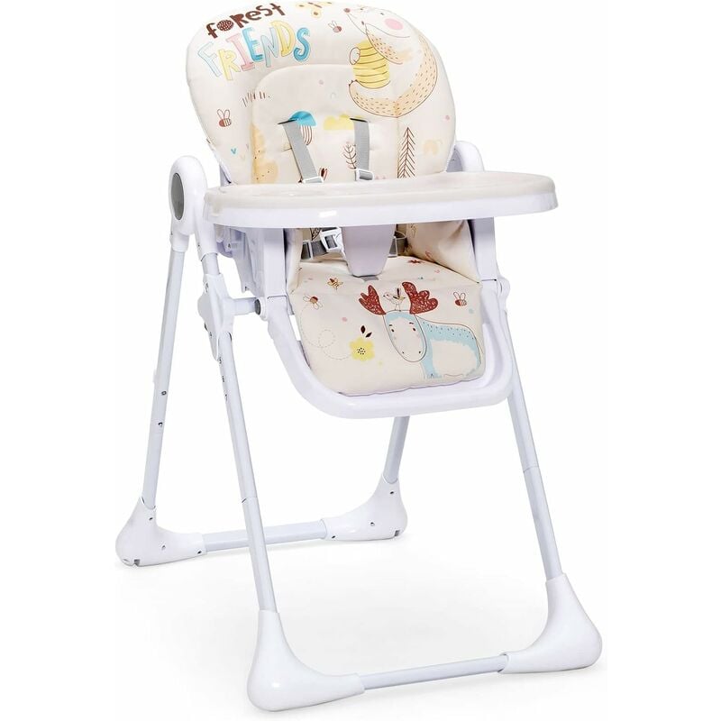 5 Le point le harnais de sécurité réglable en hauteur de siège pivotante  Chaise haute pour bébé en bois - Chine Chaise bébé, chaise haute pour bébé