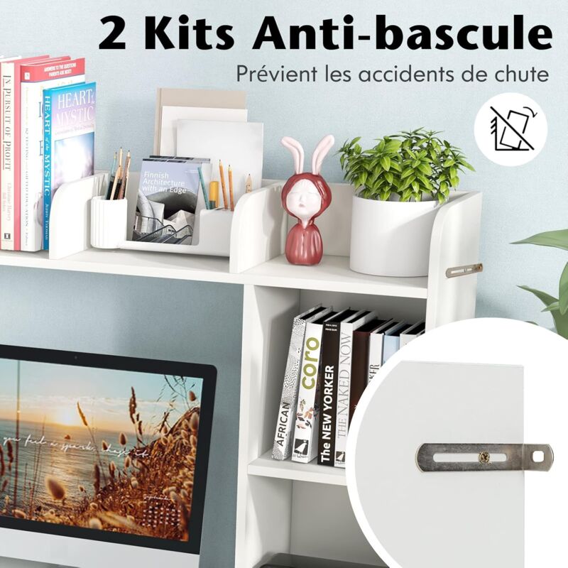 Meuble Rangement Jouet En.casa] U00c9tagu00e8re Pour Enfant U00e0 3 Bacs Amovibles 5 Compartiments Meuble Rangement Enfant