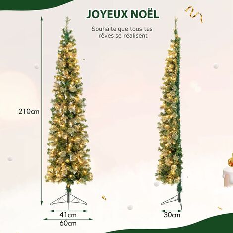 Arbre De Bouleau Lumineux 120 Cm - 240 LED Blanc Chaud - Branches Ajustables - Base Lestée - Décoration Noël, Mariage, Fête
