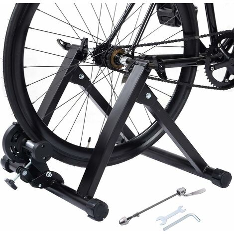 Entraîneur de Vélo Fort Durable Entraîneur de vélo de 8KG Noir