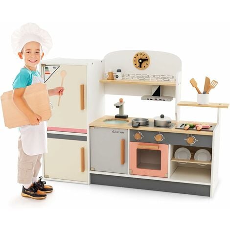Jouet de cuisine pour enfants 13 pièces / ensemble ustensiles de cuisine  avec jeu de jouets de cuisine ensemble de jeu de simulation de cuisine