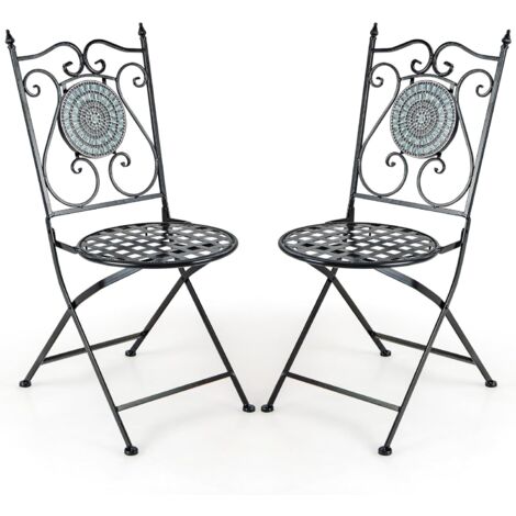 Chaise de jardin pliante vintage