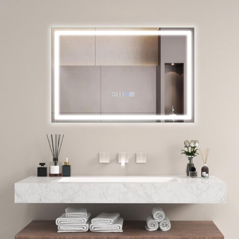Miroir maquillage led portable