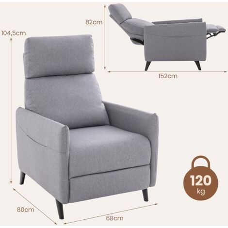 Fauteuil Relax : Le Sanctuaire de Détente - Repose-Pieds