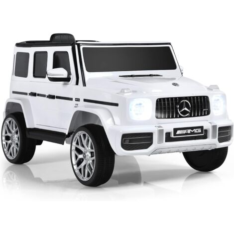 COSTWAY 12V Mercedes-Benz G63 Voiture Electrique Enfant avec Télécommande & Musique, Véhicule Electrique avec Fenêtre Amovible, Démarrage Progressif, Vitesse 3-5 km/h, Charge 30kg pour 37-96 Moi (1/5)