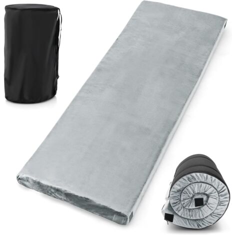 Costway – Matelas de camping en mousse à mémoire de forme 183 x 62,5 x 6,5 cm – Housse étanche et amovible – Léger 3 kg – Idéal pour randonnées