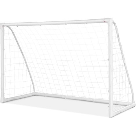 COSTWAY But de Foot Enfant Exterieur, 183 X 80 X 118,5 cm, But de Football PVC pour Le Jardin/Entraînement, Installation Rapide, Filet Haute Résistance (1/5)