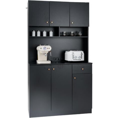 Armoire / meuble de rangement, coloris blanc - Hauteur 180 x Longueur