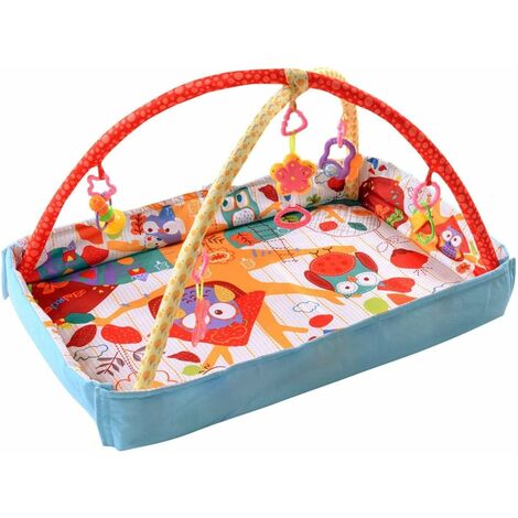 Costway Tapis D Eveil Tapis De Jeu Bebe Tapis D Activite