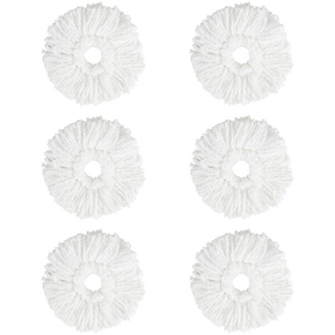 tampons de serpillière réutilisables, mouillés, lavables, chiffon de remplacement, nettoyage, sol, nettoyage à sec, balais, jetables, compatible, re (1/4)