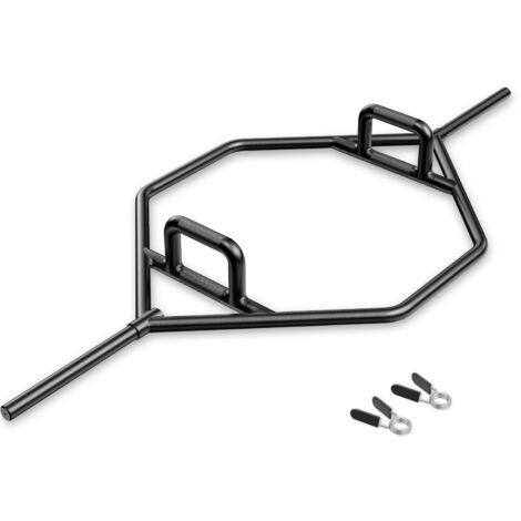 barre de piège olympique, barre hexagonale, barre de piège hexagonale olympique, barre de haussement d'épaules, barre de levage, barre de soulevé de
