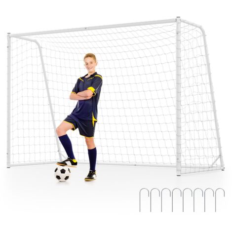 but de football filet enfant jardin portable taille réelle métal entraînement football équipement cadre grand extérieur sport enfants durabilité fix