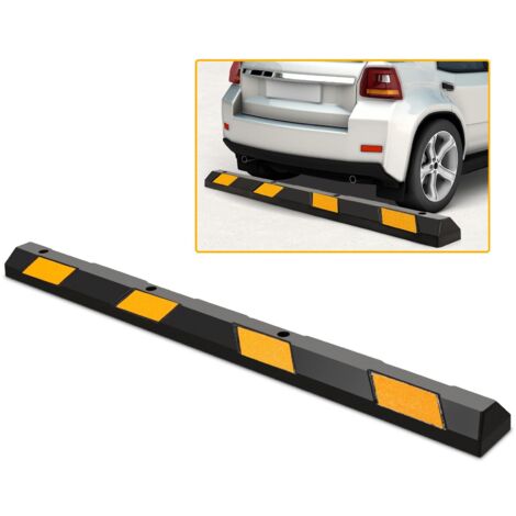 bordure de stationnement en caoutchouc, arrêt de stationnement, butées de roue pour voiture, camion, camping-car, bordure en caoutchouc résistante a