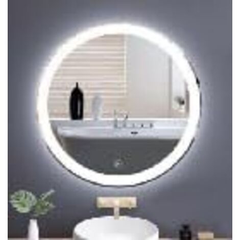 miroir salle de bain avec eclairage miroir led salle de bain miroir lumineux salle de bain miroir mural salle de bain miroir connecté miroir rond le