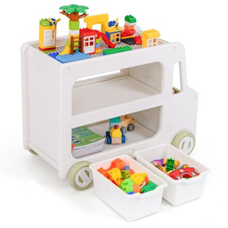 étagère à jouets meuble de rangement jouet organisateur à jouet armoire à jouets rangement enfant coffre a jouet enfant bibliotheque bebe etagere vo