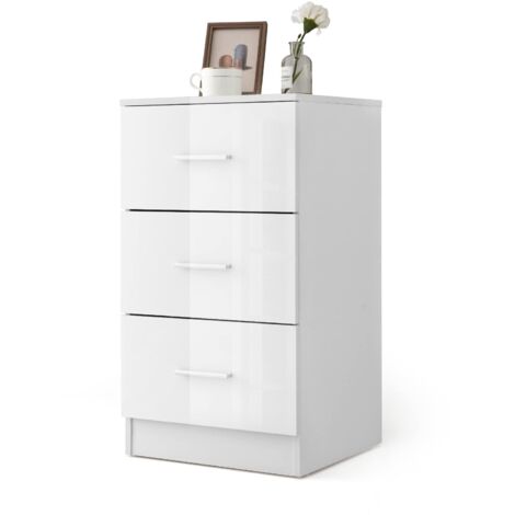 Caisson de bureau en bois, Caisson de bureau sans roulettes, classeur dossier,Meuble rangement sous le bureau, , cabinet de rangement document