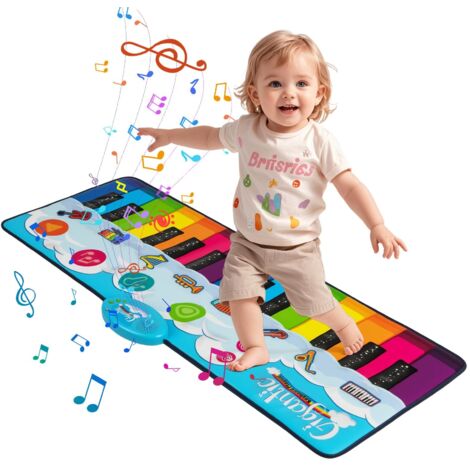 tapis de danse,tapis de jeu interactif pour enfants, jouet musical dansant,tapis de danse musical,cadeau fille 8 ans,tapis enfant,tapis de jeux enfa (1/5)