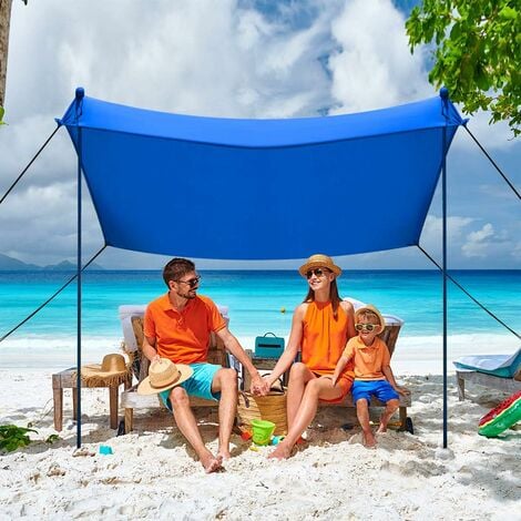 Tente de plage avec une protection solaire optimale pour votre bébé