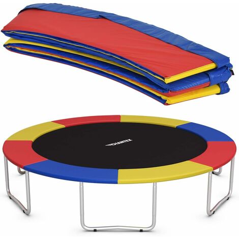 Coussin de protection de ressort pour trampoline, ø 245 cm pliable multicolore (1/5)