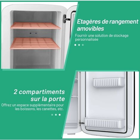 35L double refroidissement Mini Réfrigérateur Pour Voiture Maison