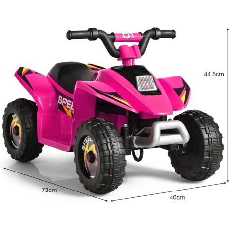 Quad électrique Enfant 6V AIYAPLAY - Voiture ATV Avec Musique Et Phares LED - 3-8 Ans - 13