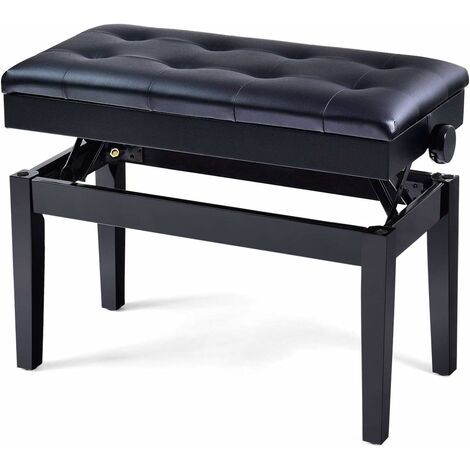 VEVOR Banc De Piano Tabouret Siège Rembourré En Bois De