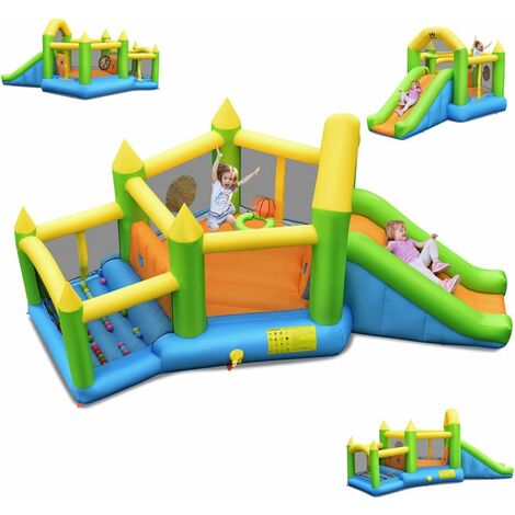 Piscine Gonflable Pour Enfants - Diamètre 1,5 M (5 Pieds) - Matériau Sans Odeur, Sécurité Renforcée - Facile à Gonfler Et à Ranger - Pour Jardin, été, Jeux D'eau