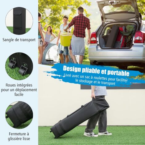 Tente De Change Portable Pour Plage Ou Piscine - 130x102 Cm, Légère, Intime - Pour Se Changer, Se Rincer, Activités Extérieures - 5