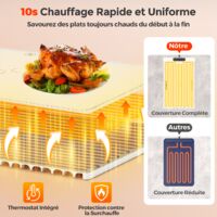 Chauffe Plat Camion Chauffe-plat électrique Pliable Portable Pour Chauffe Plat Camion Chauffe-plat électrique Pliable Portable Pour
