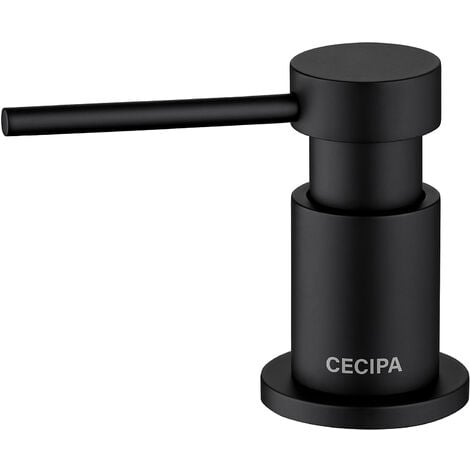 CEICPA Dispenser Sapone Cucina per Lavello, Dispenser di Sapone Liquido con  Flacone da 300 ml e